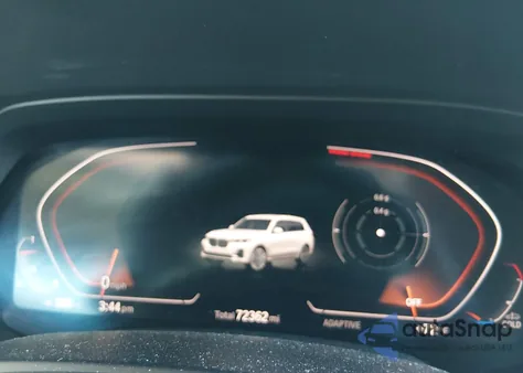 2019 BMW X7 xDrive40I z USA, uszkodzony, nr VIN 5UXCW2C57KLB43528